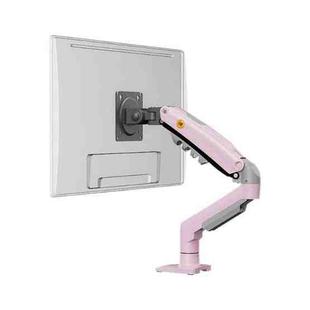 NORTH BAYOU F80 Adjustable Height Monitor Arm 17-30 Inch Displays Desk Mount Stand(Pink)