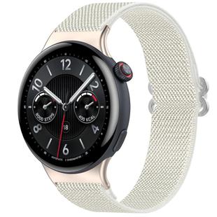 For vivo Watch 5 Ethnic Style Elastic Nylon Braided Watch Band(Starlight)