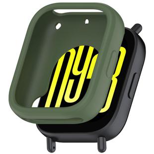 For Redmi Watch 5 Active Silicone Watch Protective Case(Dark Green)