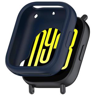 For Redmi Watch 5 Lite Silicone Watch Protective Case(Ink Blue)