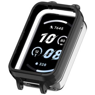 For Honor Band 10 PC Ear Half Coverage Hollow Watch Protective Case(Black)
