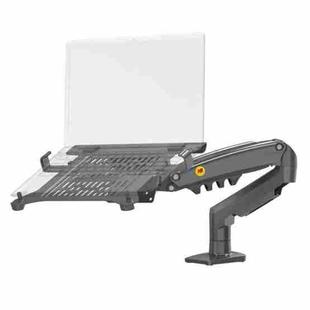 NORTH BAYOU F80-FP For 17-30 Inch Laptop Height Adjustable Desktop Mount Bracket(Black)