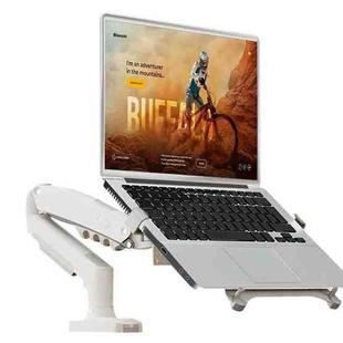 NORTH BAYOU F80-FP For 17-30 Inch Laptop Height Adjustable Desktop Mount Bracket(White)