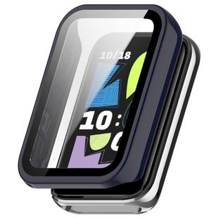 For Honor Band 10 Tempered Film Integrated PC Watch Protective Case(Ink Blue)