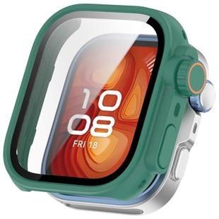 For Huawei Watch Fit 4 Change to Ultra 2 49mm Tempered Film Integrated PC Watch Protective Case(Green)