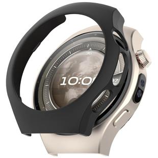 For Huawei Watch 5 42mm Half Coverage Hollow PC Watch Protective Case(Black)