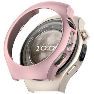 For Huawei Watch 5 46mm Half Coverage Hollow PC Watch Protective Case(Rose Pink)