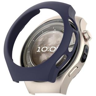For Huawei Watch 5 46mm Half Coverage Hollow PC Watch Protective Case(Midnight Blue)