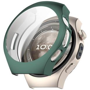 For Huawei Watch 5 42mm Electroplated TPU Full Coverage Watch Protective Case(Green)