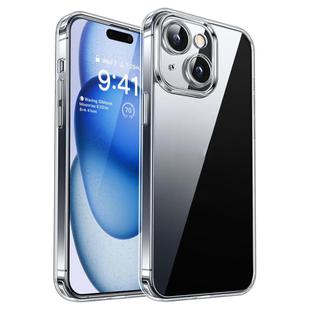 For iPhone 15 Plus Kalebol Highly Transparent PC Hybrid TPU Phone Case