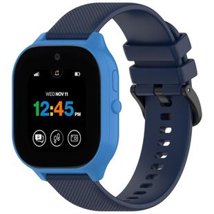For Verizon Gizmo Watch 3 Kids Watch Textured Silicone 20mm Watch Band(Midnight Blue)