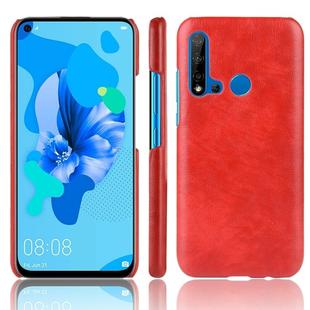 Shockproof Litchi Texture PC + PU Case for Huawei P20 lite 2019/Nova 5i(Red)