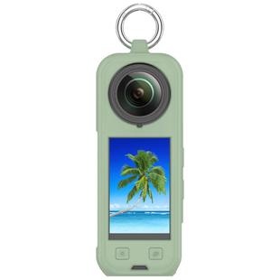 For Insta360 X5 Silicone Protective Case(Ice Lake Green)