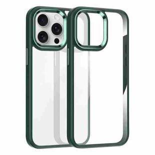 For iPhone 15 Pro Kalebol Gold Shield PC Hybrid TPU Phone Case(Kuramling Green)
