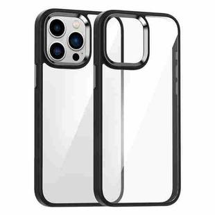 For iPhone 13 Pro Kalebol Gold Shield PC Hybrid TPU Phone Case(Black)