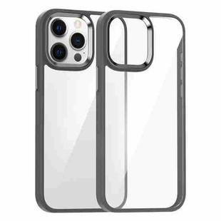 For iPhone 12 Pro Max Kalebol Gold Shield PC Hybrid TPU Phone Case(Titanium Gray)