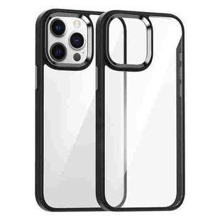 For iPhone 12 Pro Kalebol Gold Shield PC Hybrid TPU Phone Case(Black)