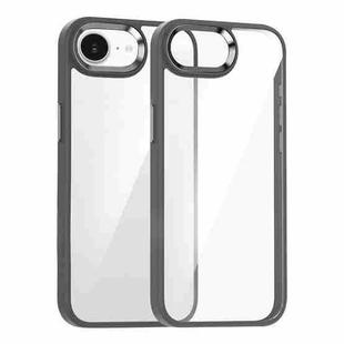 For iPhone 16e Kalebol Gold Shield PC Hybrid TPU Phone Case(Titanium Gray)