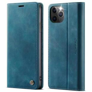 For iPhone 11 Pro Max CaseMe 033 Calf Leather Lining Microfibre RFID Blocking Phone Case(Green)