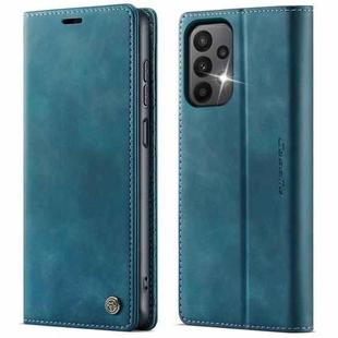 For Samsung Galaxy A23 / M23 CaseMe 033 Calf Leather Lining Microfibre RFID Blocking Phone Case(Green)