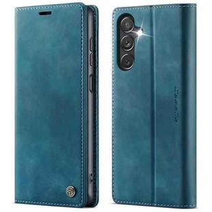 For Samsung Galaxy A24 4G CaseMe 033 Calf Leather Lining Microfibre RFID Blocking Phone Case(Green)
