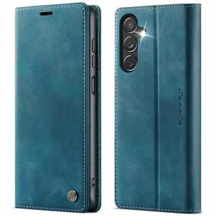 For Samsung Galaxy S25 Ultra 5G CaseMe 033 Calf Leather Lining Microfibre RFID Blocking Phone Case(Green)