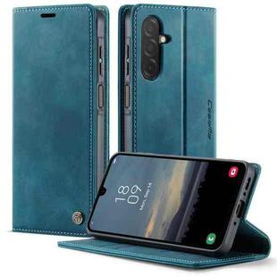 For Samsung Galaxy A26 CaseMe 033 Calf Leather Lining Microfibre RFID Blocking Phone Case(Green)