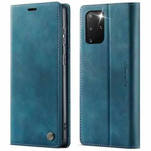 For Samsung Galaxy S20+ CaseMe 033 Calf Leather Lining Microfibre RFID Blocking Phone Case(Green)