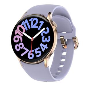 Sense 6 1.43 AMOLED Screen IP68 Waterproof Bluetooth Call Smartwatch Supports Health Monitoring(Purple)