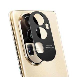 For OPPO Reno10 /10 Pro Kalebol Black Metal Hollow Lens Protection Ring