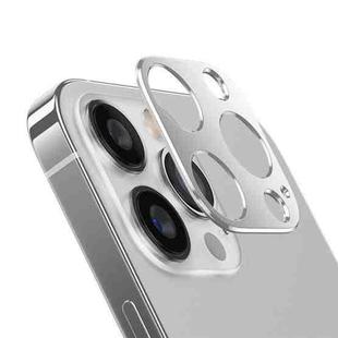 For iPhone 13 Pro Max Kalebol Metal Hollow Lens Protection Ring(Silver)