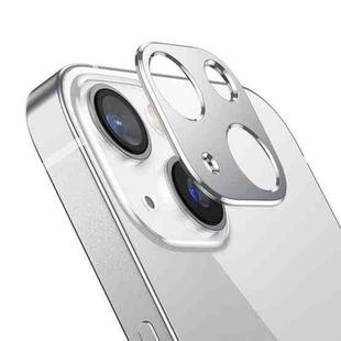 For iPhone 13  Kalebol Metal Hollow Lens Protection Ring(Silver)