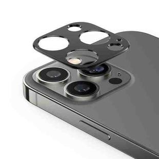 For iPhone 14 Pro Max Kalebol Metal Hollow Lens Protection Ring(Black)
