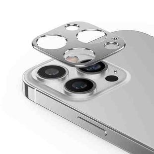 For iPhone 14 Pro Max Kalebol Metal Hollow Lens Protection Ring(Silver)