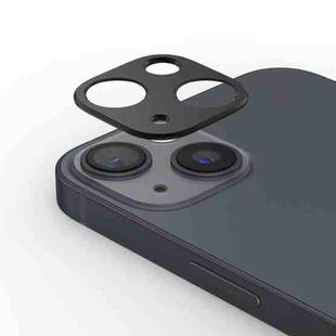 For iPhone 14 Plus Kalebol Metal Hollow Lens Protection Ring(Black)