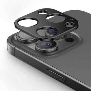 For iPhone 15 Pro Max Kalebol Metal Hollow Lens Protection Ring(Black)