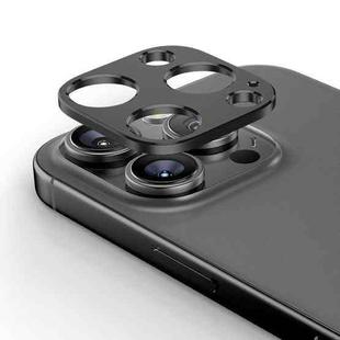 For iPhone 16 Pro Kalebol Metal Hollow Lens Protection Ring(Black)