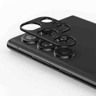 For Samsung Galaxy S23 Ultra 5G Kalebol Metal Hollow Lens Protection Ring(Black)