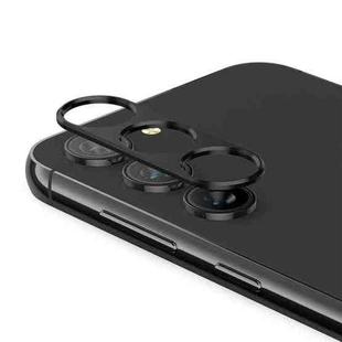 For Samsung Galaxy S23 5G Kalebol Metal Hollow Lens Protection Ring(Black)