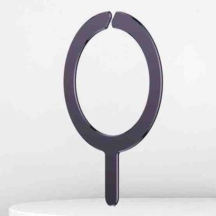 Kalebol Wireless Charging Aluminum Alloy Ring Magnetic Sheet(Dark Purple Upper Gap)