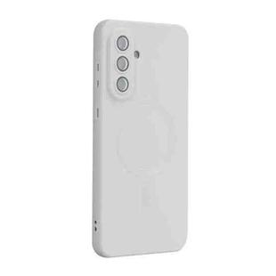 For Samsung Galaxy A56 5G ENKAY MagSafe Matte TPU Phone Case with Lens Film(White)