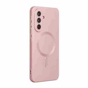 For Samsung Galaxy A36 5G ENKAY MagSafe Matte TPU Phone Case with Lens Film(Pink)