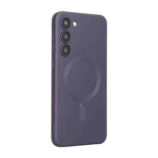 For Samsung Galaxy S25 5G ENKAY MagSafe Matte TPU Phone Case with Lens Film(Purple)