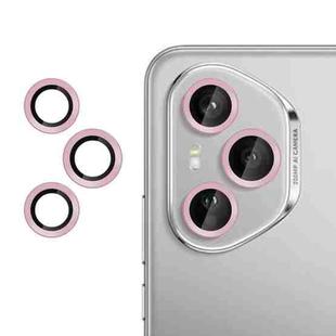 For Honor 400 Pro Global 160.8mm Kalebol No Flicker Ultra-Thin Individual Camera Lens Tempered Glass Film(Pink)