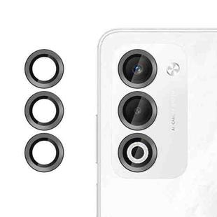 For OPPO A5 4G / 5G Kalebol No Flicker Ultra-Thin Individual Camera Lens Tempered Glass Film(Black)