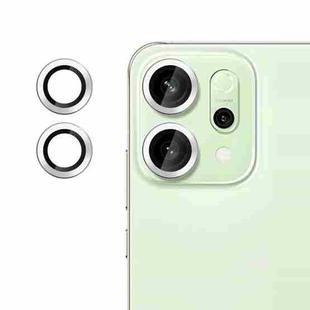 For OPPO Reno14 Kalebol No Flicker Ultra-Thin Individual Camera Lens Tempered Glass Film(Silver)