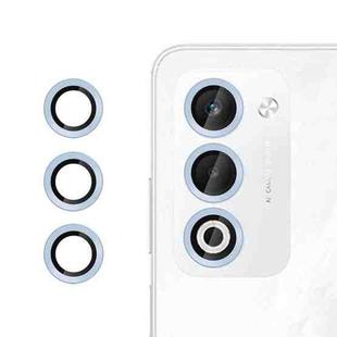 For OPPO A5 5G Global Kalebol No Flicker Ultra-Thin Individual Camera Lens Tempered Glass Film(Distant Blue)