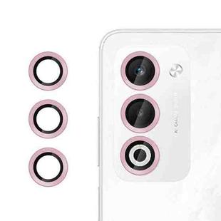 For OPPO A5 5G Global Kalebol No Flicker Ultra-Thin Individual Camera Lens Tempered Glass Film(Pink)
