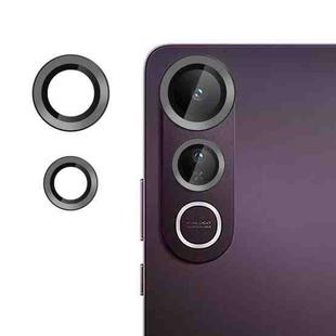 For vivo V50 Lite Kalebol No Flicker Ultra-Thin Individual Camera Lens Tempered Glass Film(Black)