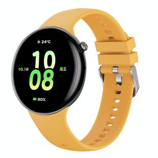For Honor Watch Fit Breathable Silicone Watch Band(Yellow)